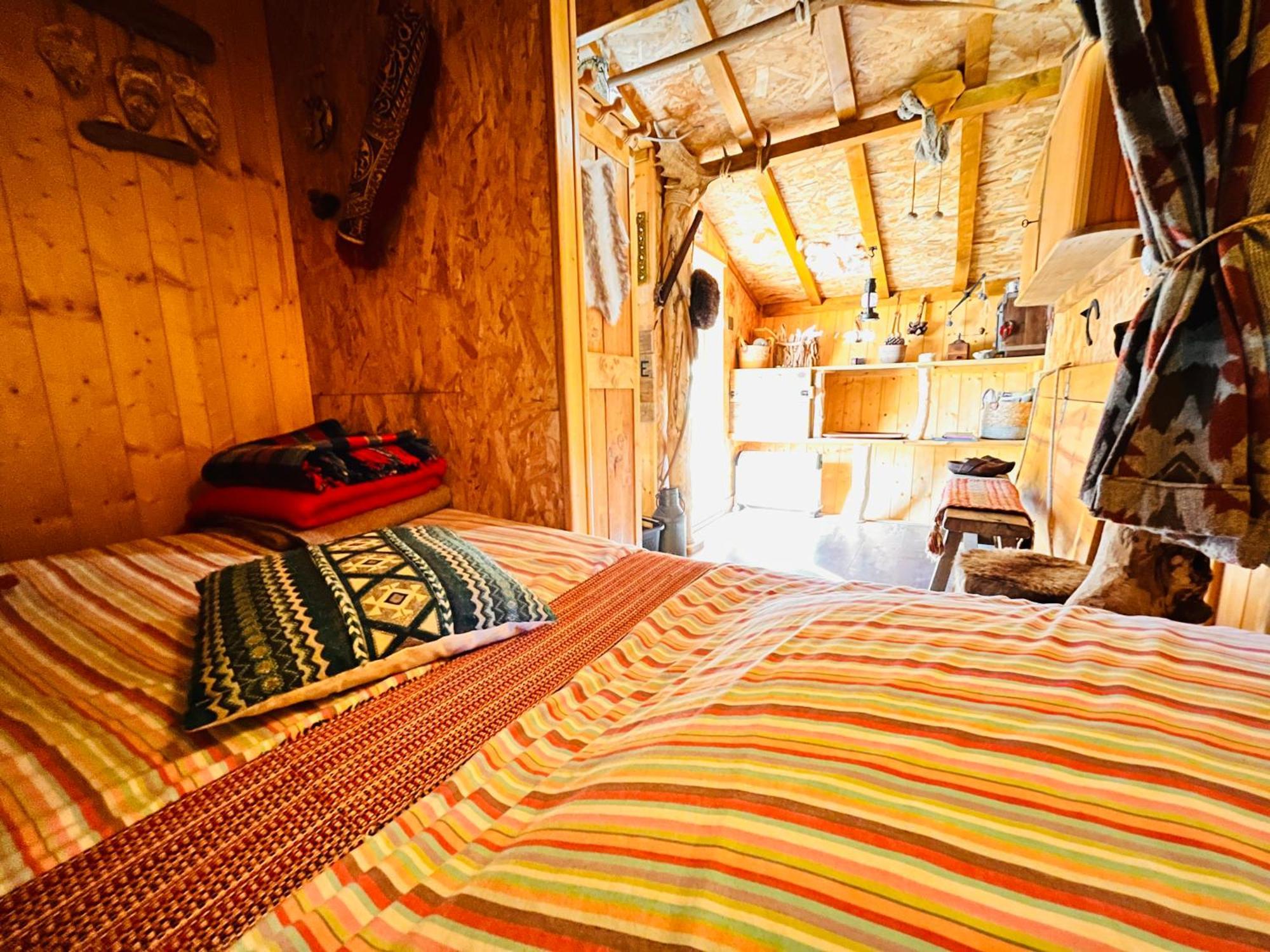 La Cabane Perchee Du Trappeur Écrainville Extérieur photo