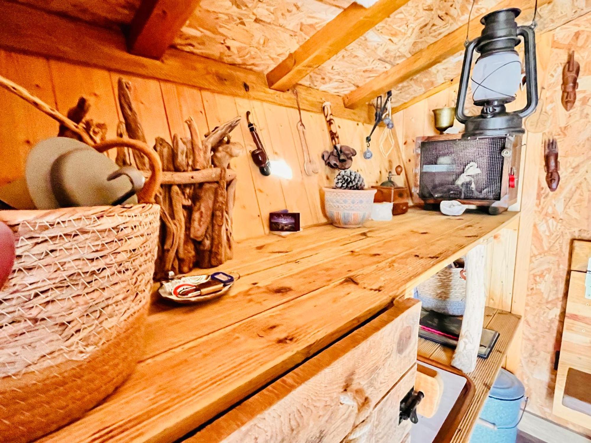 La Cabane Perchee Du Trappeur Écrainville Extérieur photo